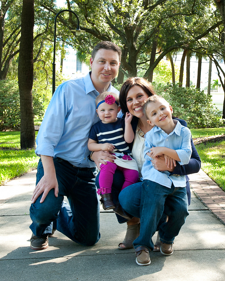Family Photographer in Tampa, portraits at University of Tampa
